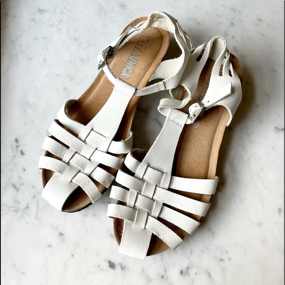 Vita Unica White Fisherman’s Sandals EU 40 - Picture 2 of 8